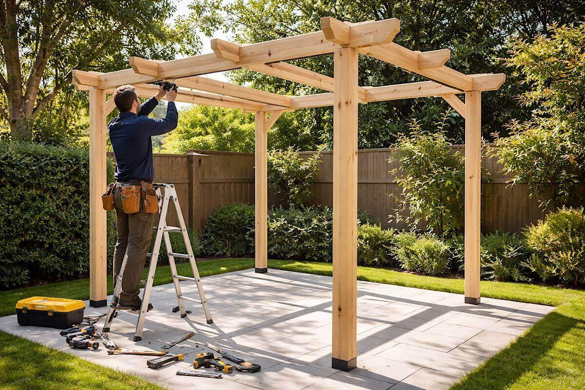 Timber frame installation