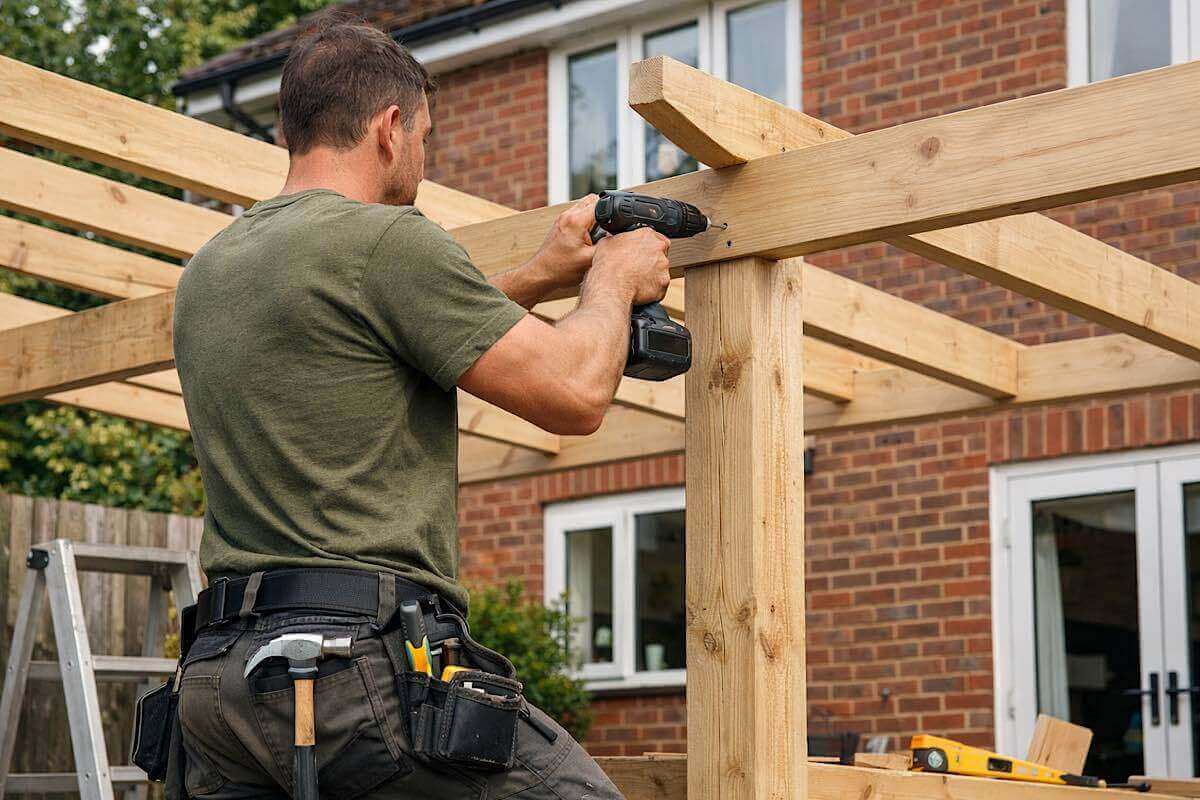 Beam installation and finishing